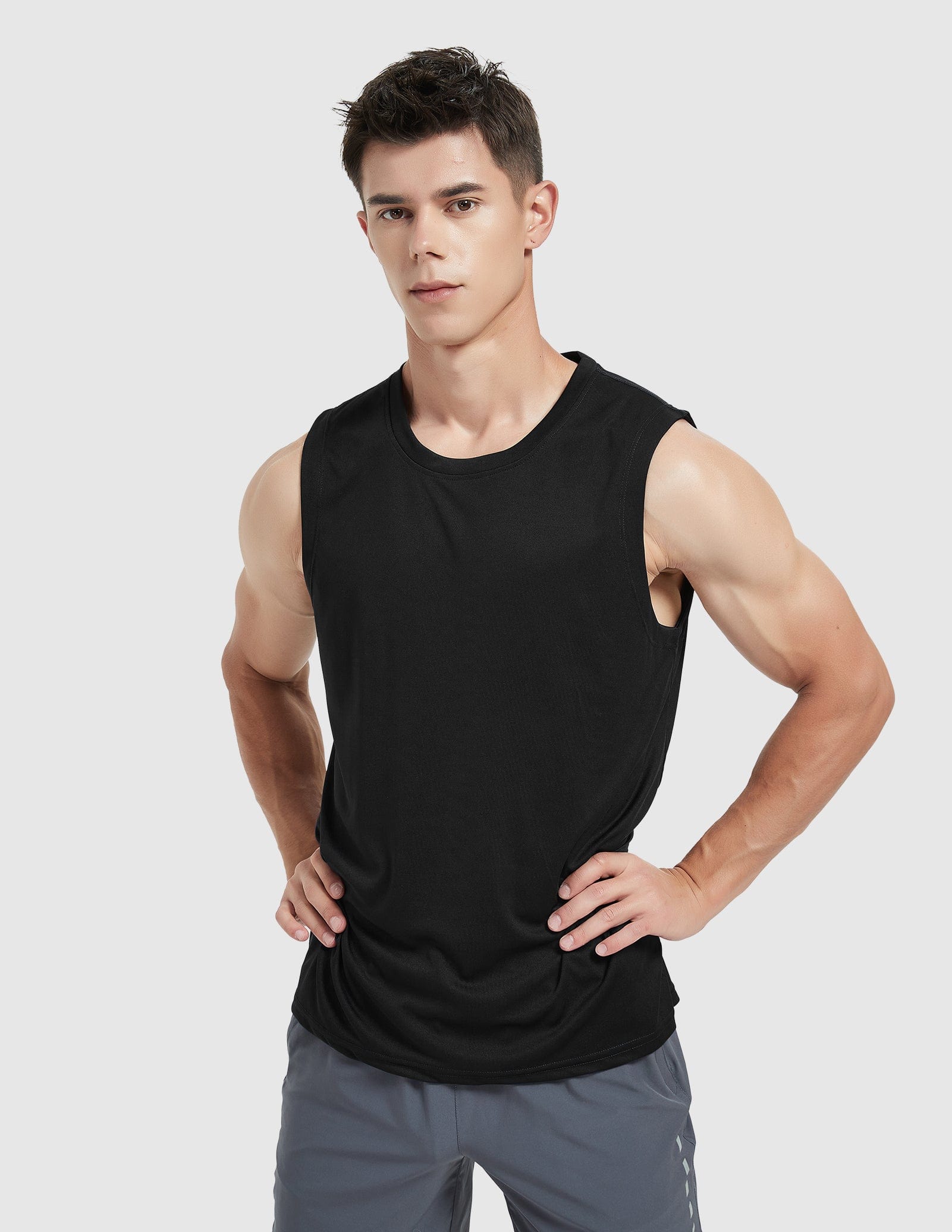 mier-men-s-tempocool-lightweight-quick-dry-running-tank-top-with-upf-50-sun-prot image 7