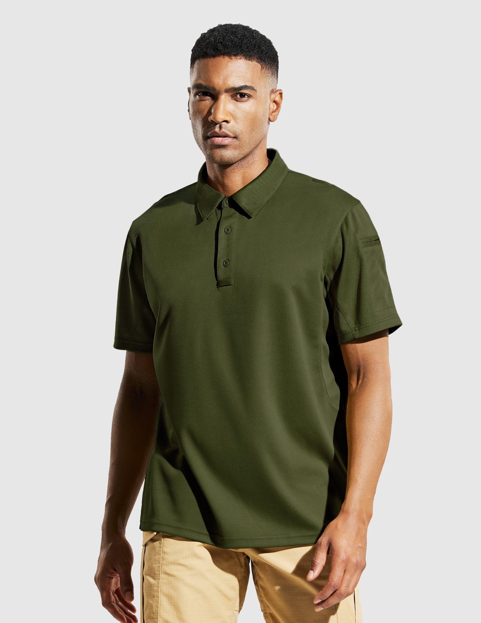 mier-men-s-tactical-polo-shirt-short-sleeve-performance-collared-shirt-with-swea image 6