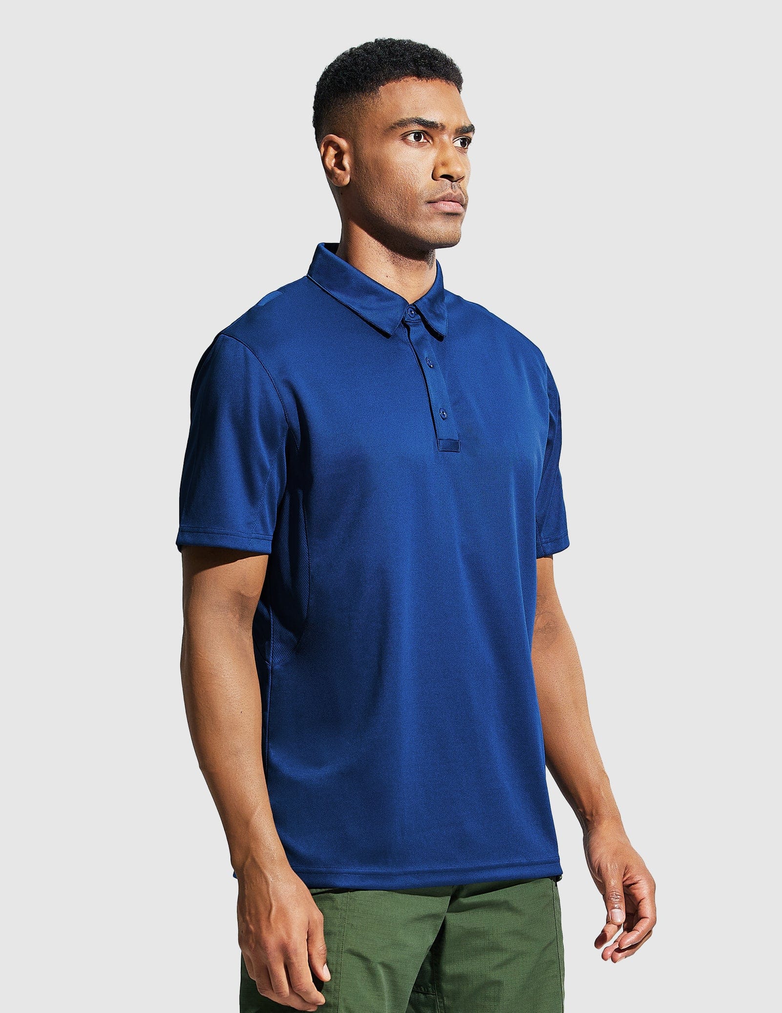 mier-men-s-tactical-polo-shirt-short-sleeve-performance-collared-shirt-with-swea image 3