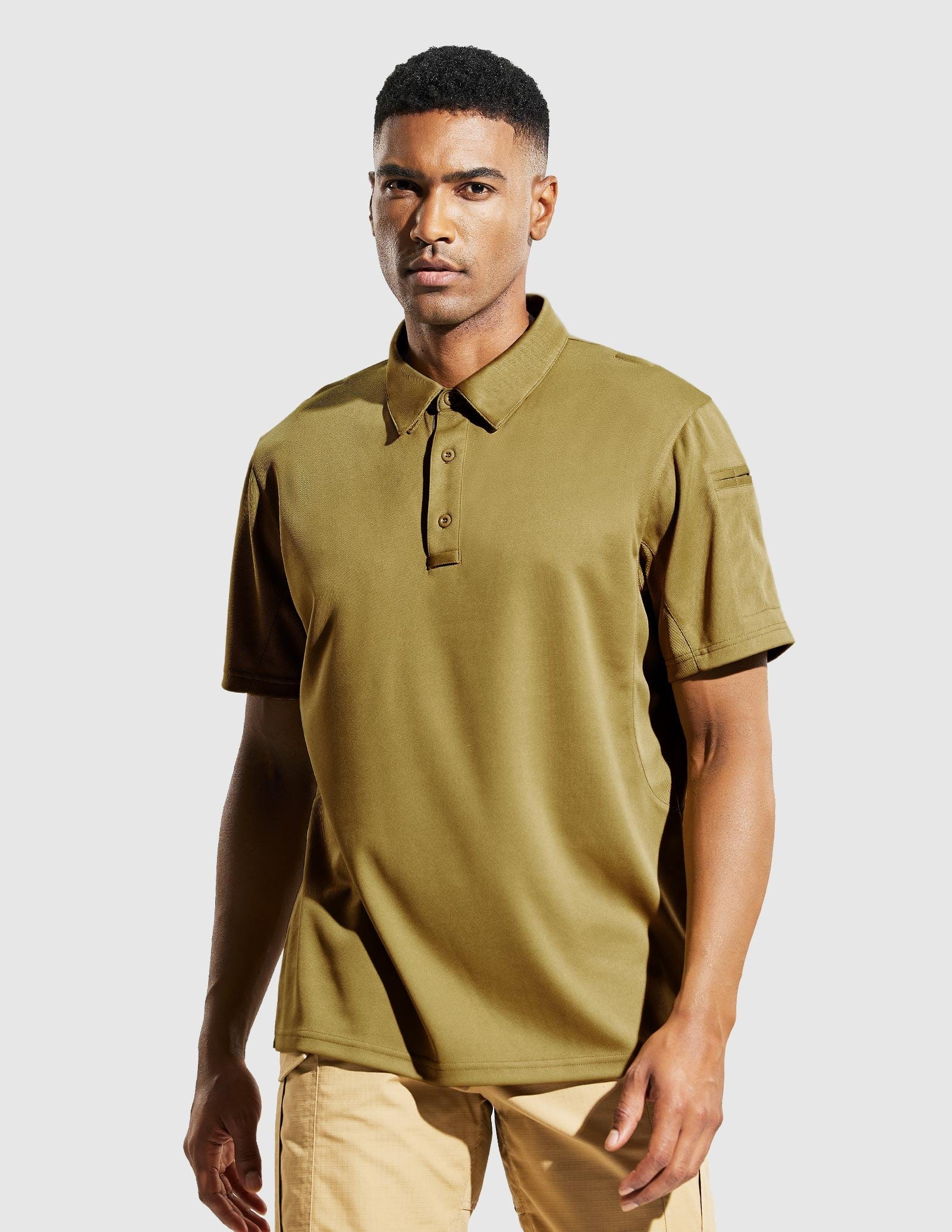 mier-men-s-tactical-polo-shirt-short-sleeve-performance-collared-shirt-with-swea image 7