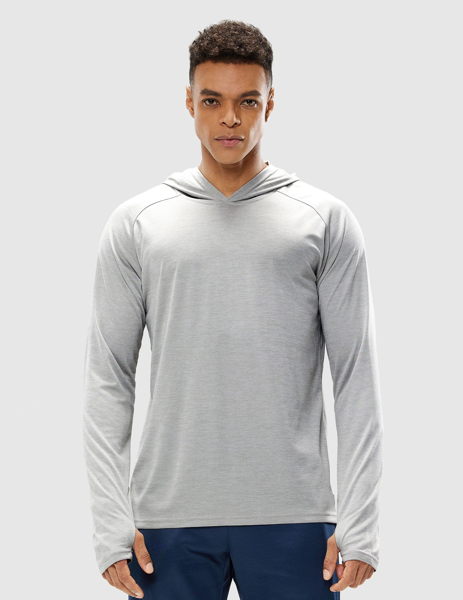 mier-men-s-paceguard-lightweight-hoodie-long-sleeve-shirt-sun-defense-hooded-per image 6