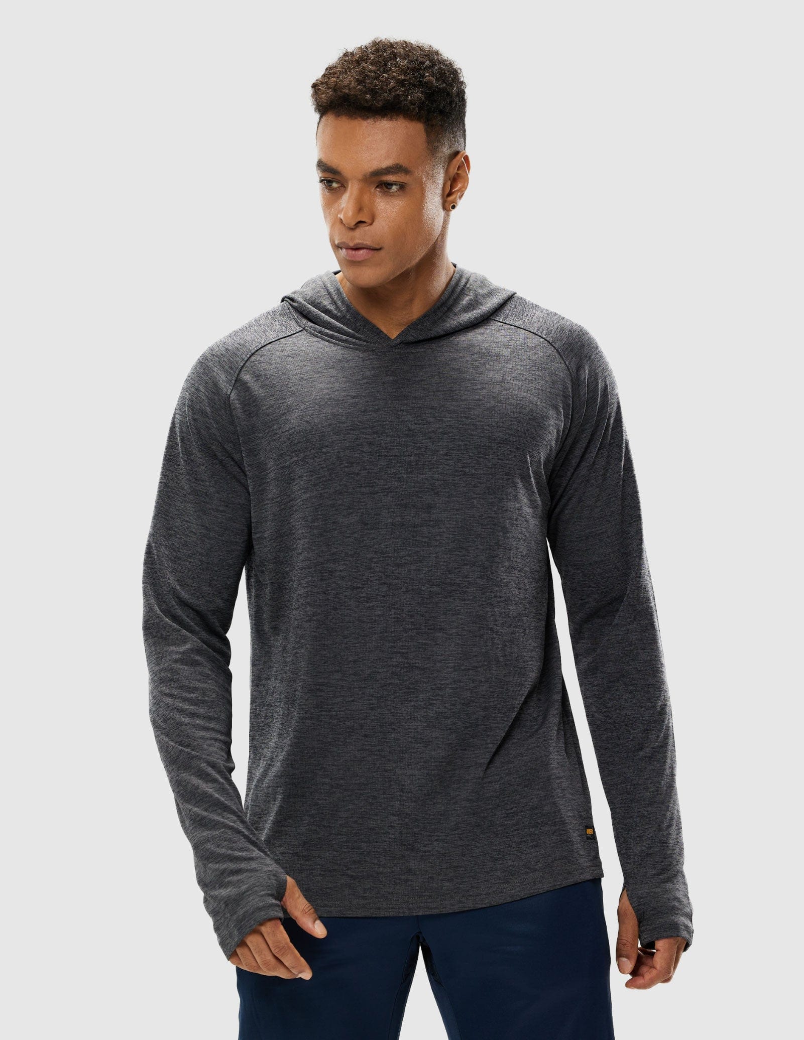 mier-men-s-paceguard-lightweight-hoodie-long-sleeve-shirt-sun-defense-hooded-per image 8