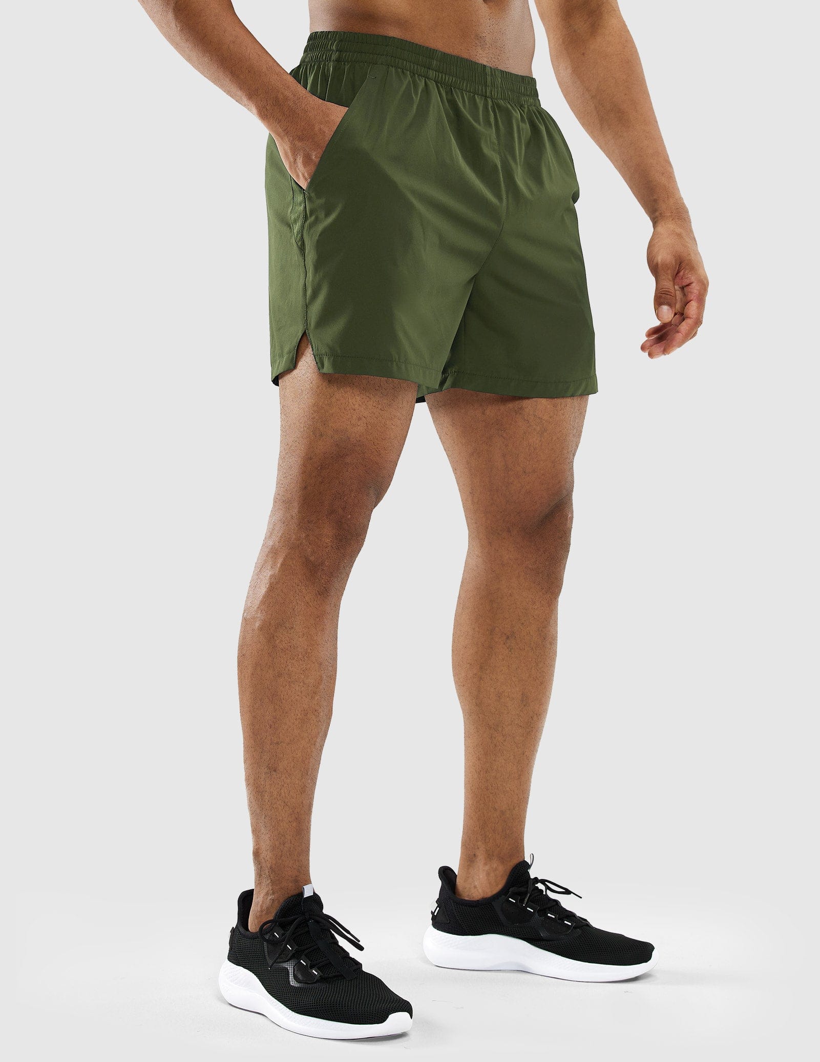 mier-pacelite-men-s-5-split-running-shorts-with-mesh-panels-and-adjustable-fit image 2
