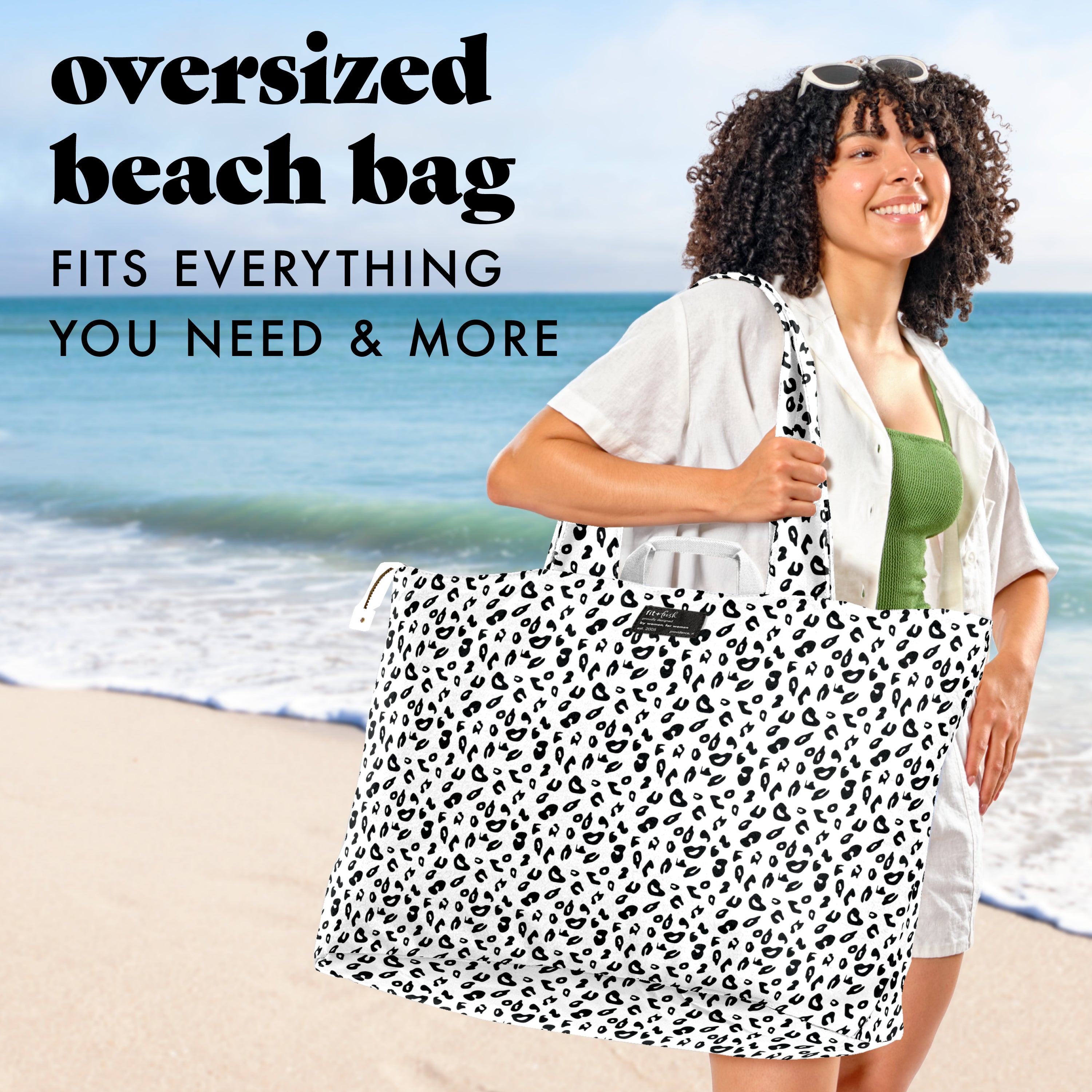 fit-fresh-all-the-things-xl-travel-tote-bag-micro-cheetah-22-x-18-x-12-extra-lar image 2