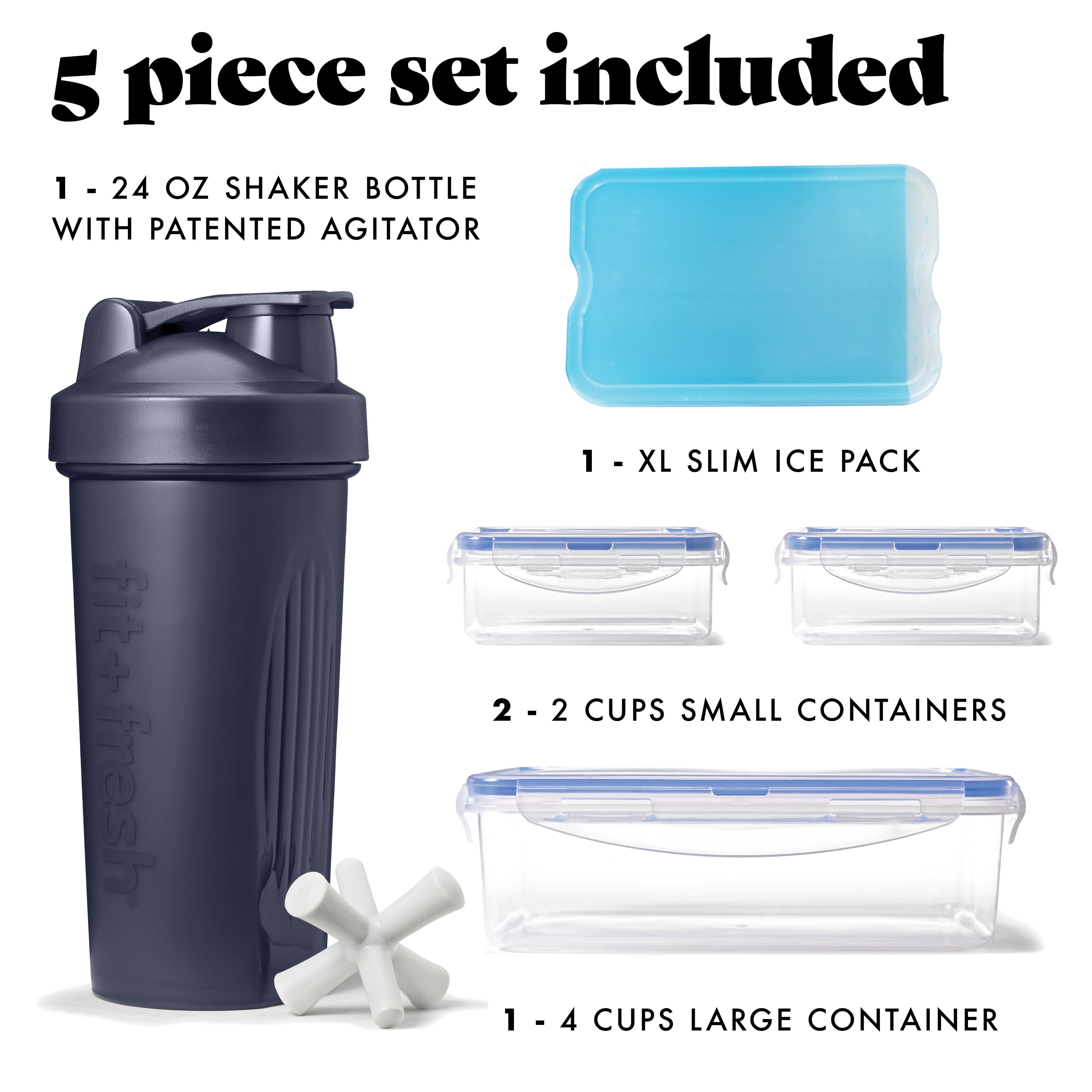 fit-fresh-bree-meal-prep-lunch-bag-with-lunch-kit-midnight-blue-6-piece-insulate image 4