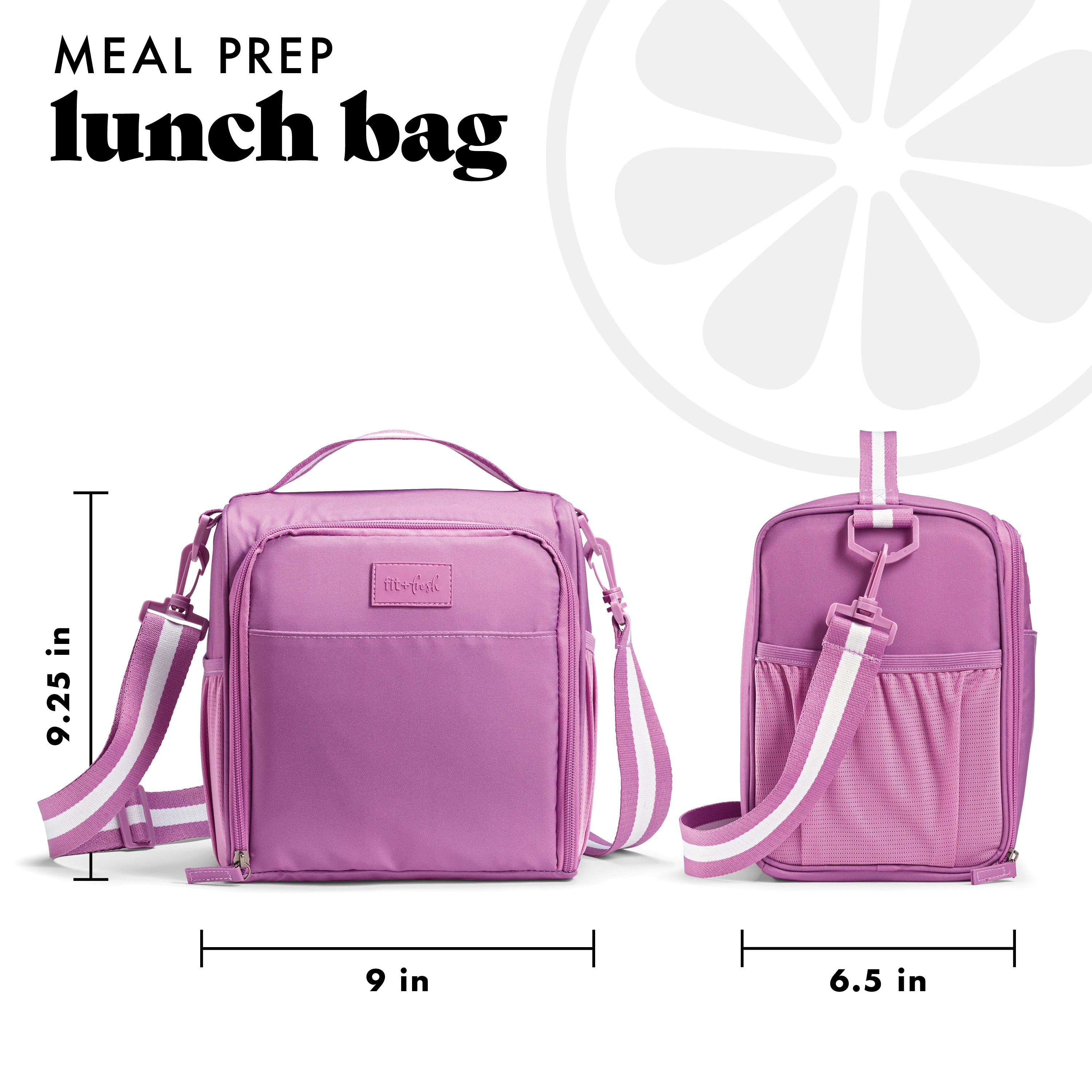 fit-fresh-bree-meal-prep-lunch-bag-with-lunch-kit-mauve-6-piece-insulated-meal-p image 3