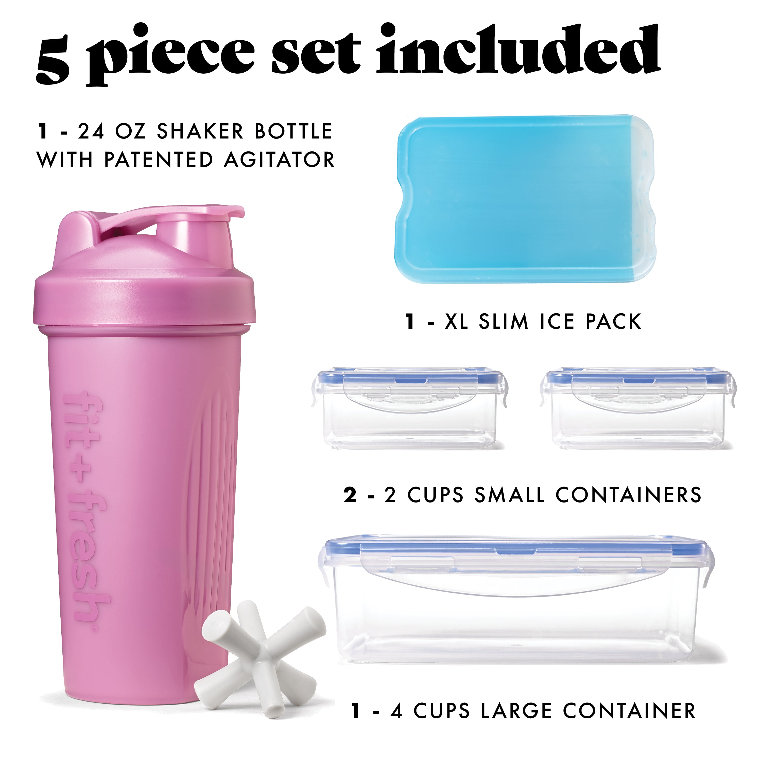 fit-fresh-bree-meal-prep-lunch-bag-with-lunch-kit-mauve-6-piece-insulated-meal-p image 4