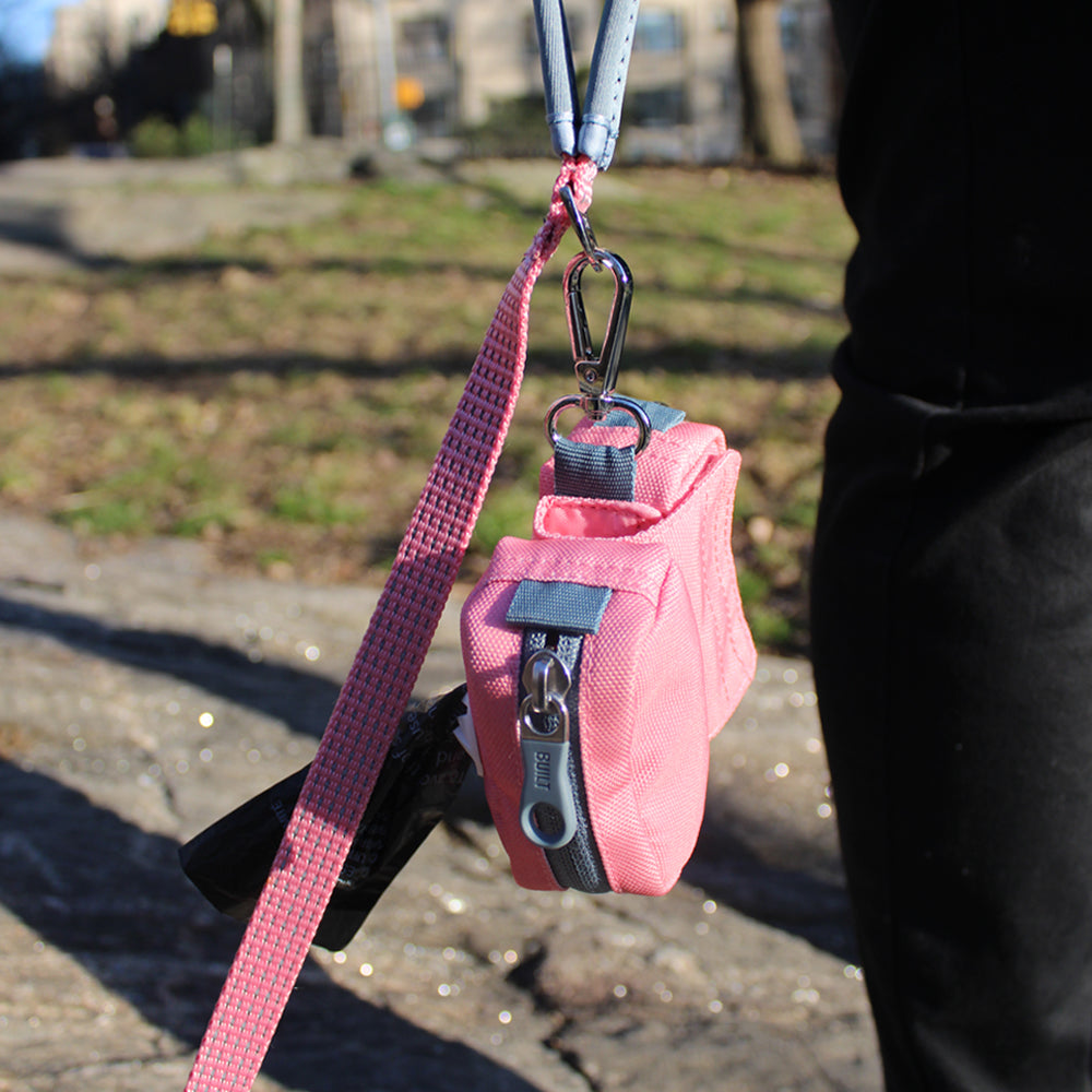 built-duo-dog-leash-bag-dual-compartment-waste-bag-dispenser-treat-pouch-with-le image 6