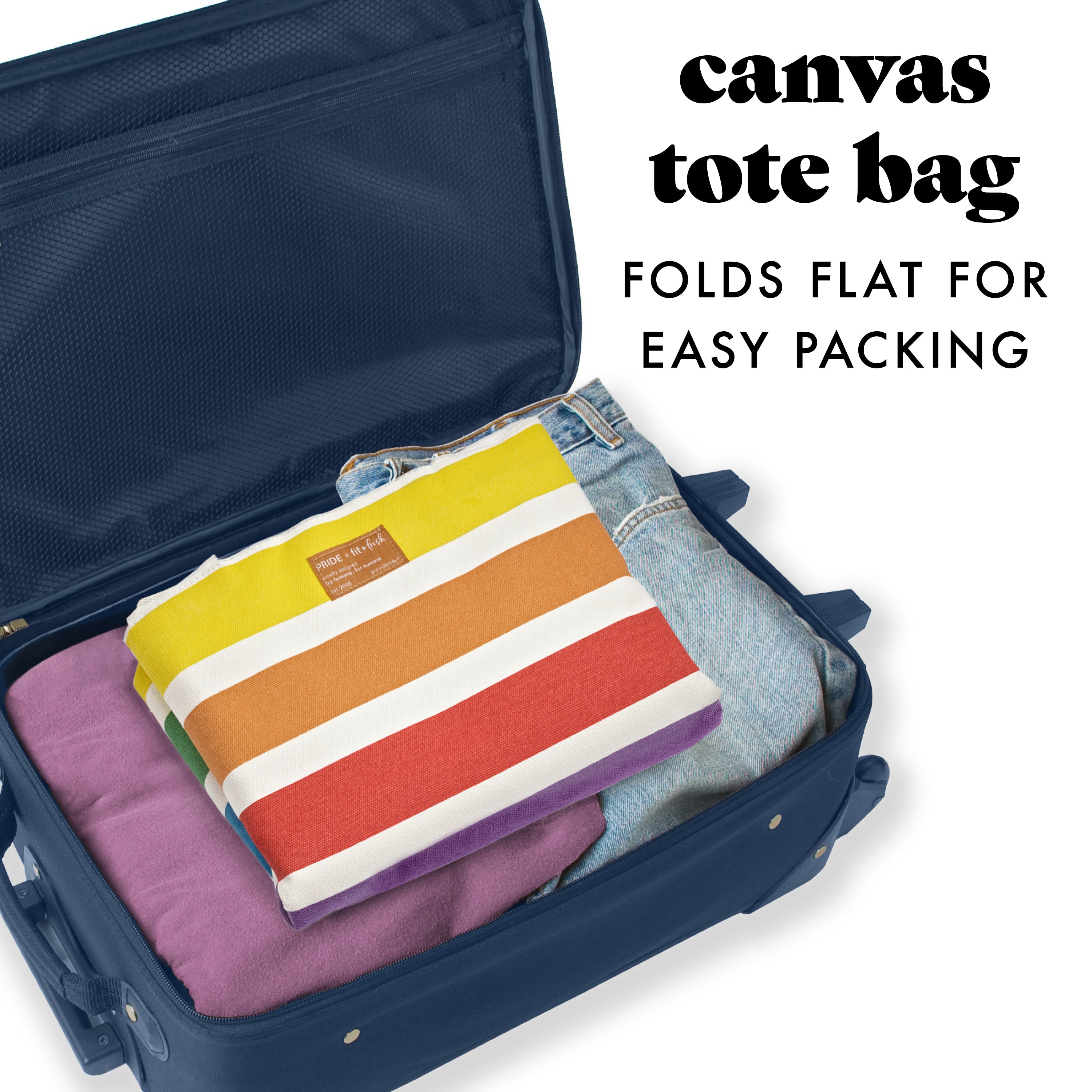 fit-fresh-all-the-things-xl-travel-tote-bag-colorful-stripe image 7