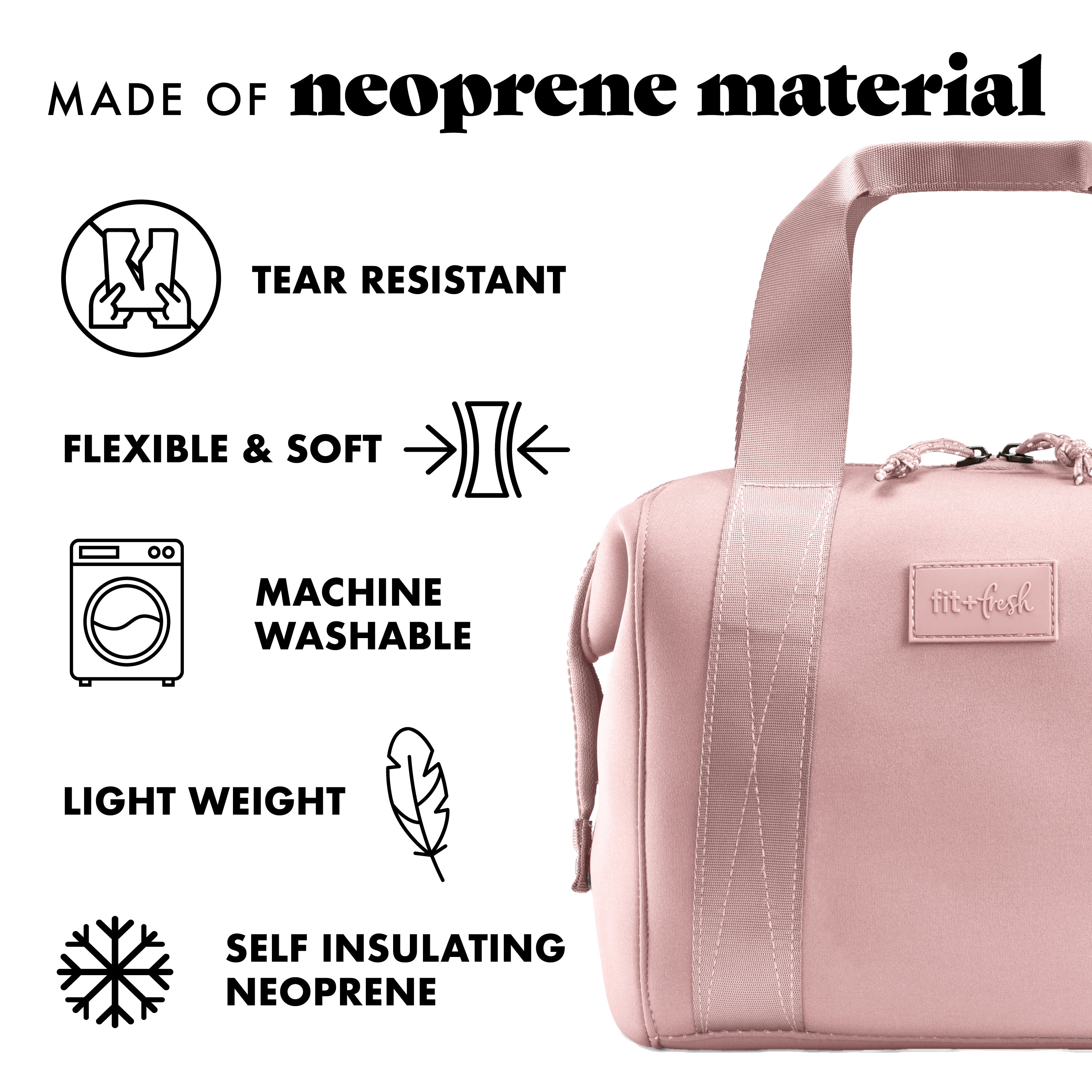 fit-fresh-remi-neoprene-lunch-bag-with-lunch-kit-mauve image 4
