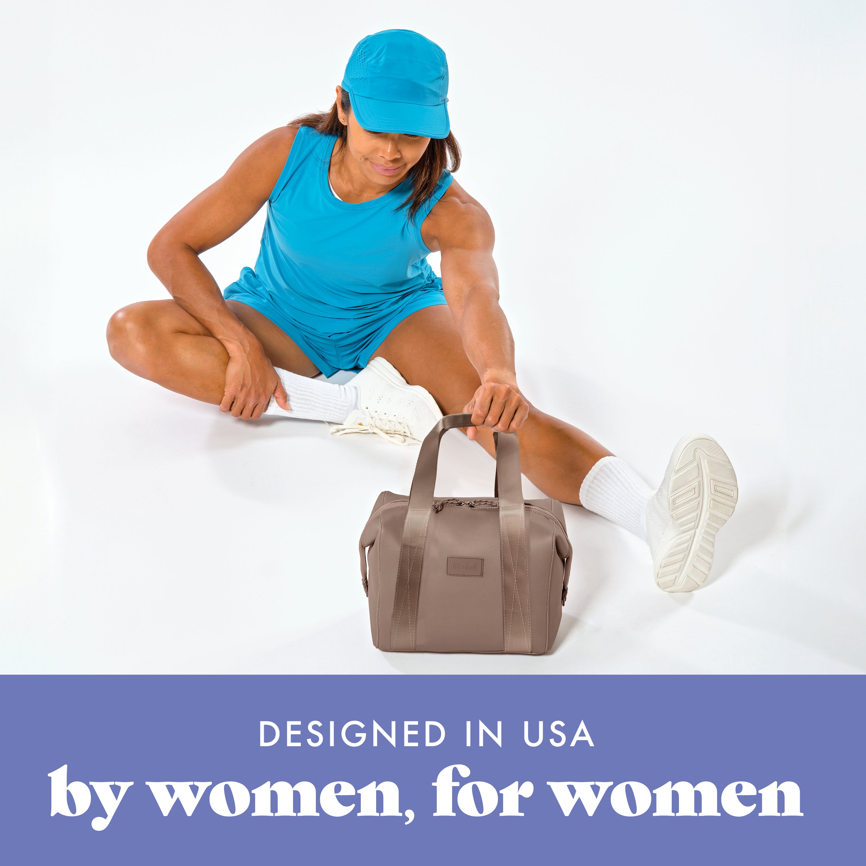 fit-fresh-remi-neoprene-lunch-bag-with-lunch-kit-taupe-machine-washable-self-ins image 7