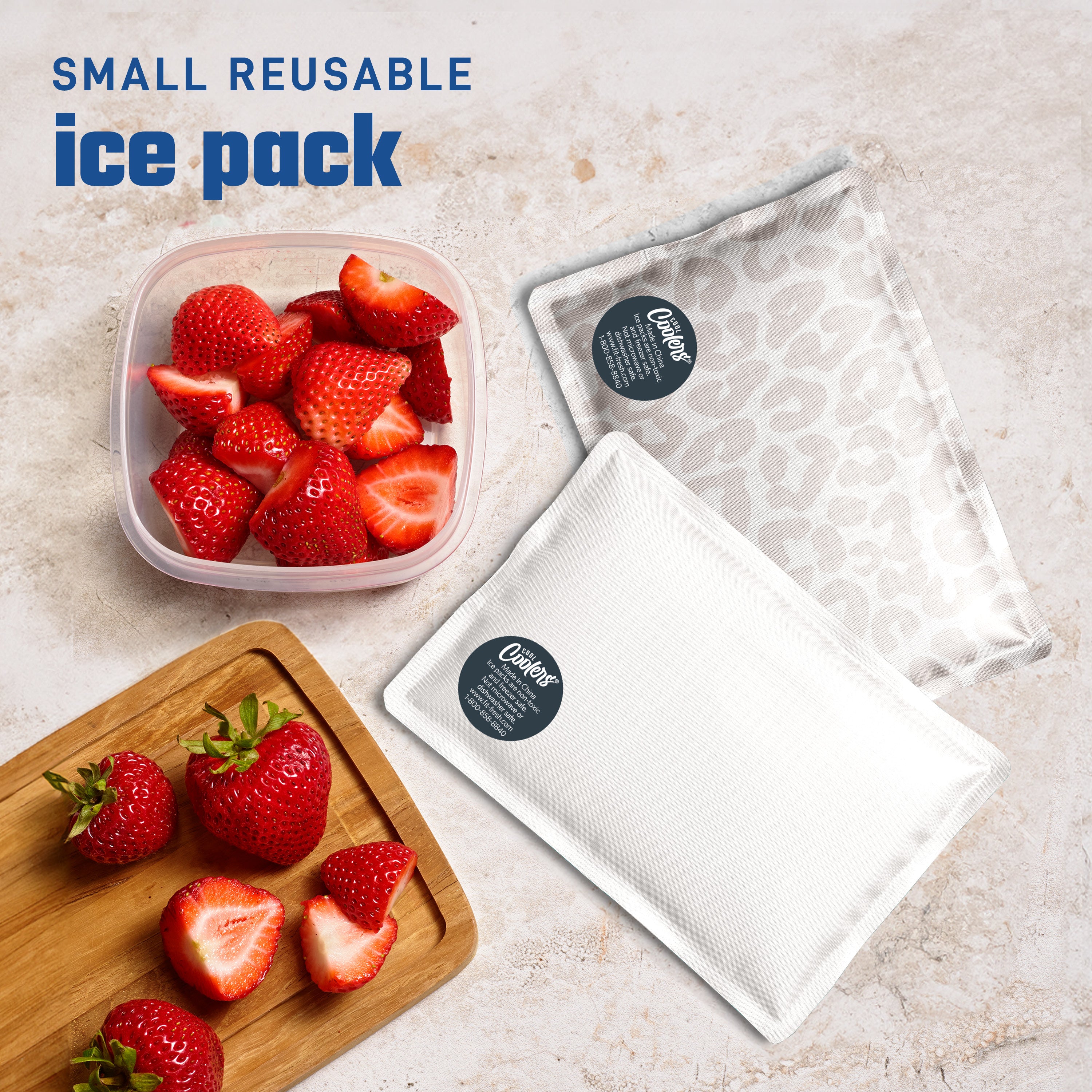 fit-fresh-cool-coolers-soft-ice-packs-ivory-feline-fine-set-of-2-reusable-flexib image 6
