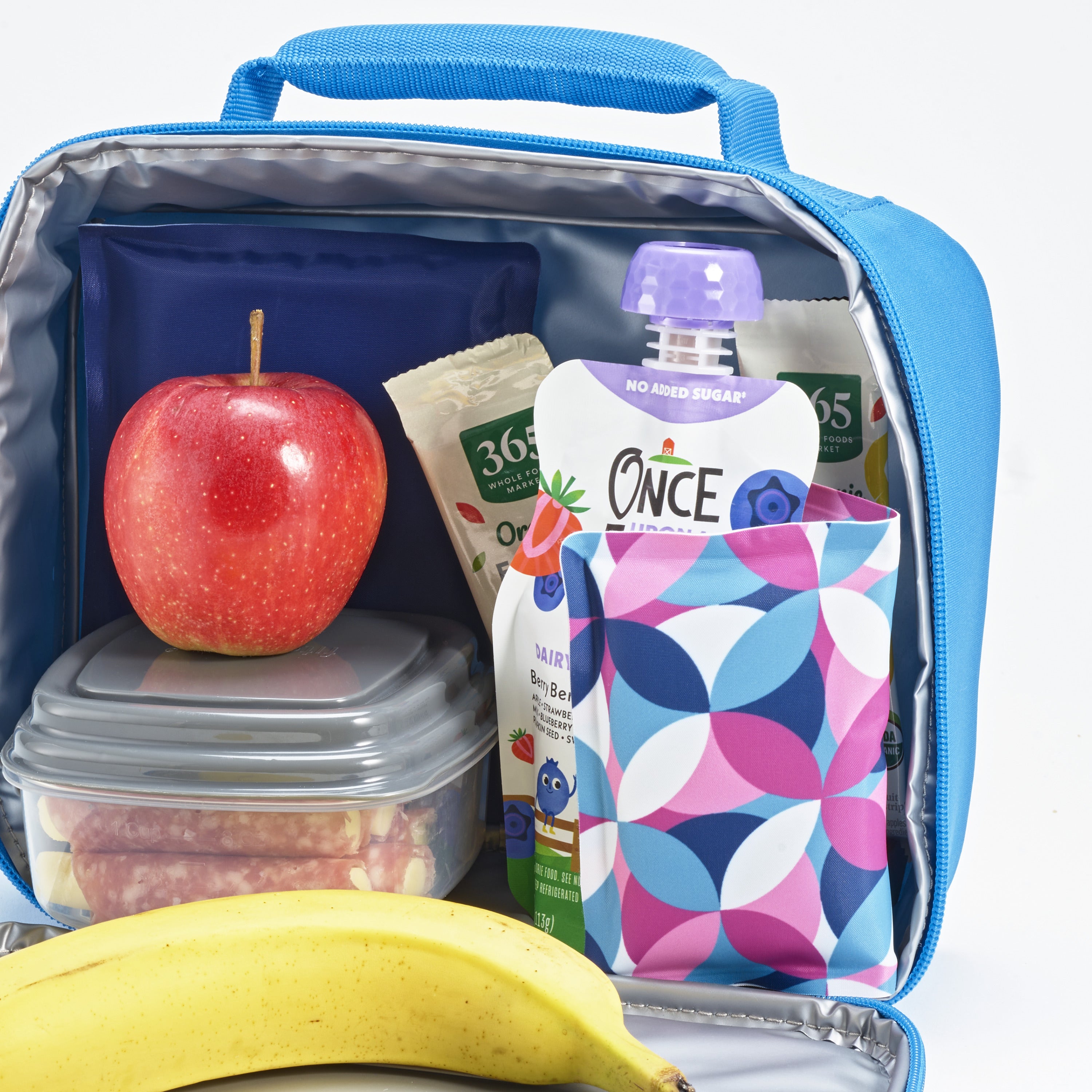 fit-fresh-cool-coolers-soft-ice-packs-berry-geo-2-pack-reusable-flexible-slim-fr image 2