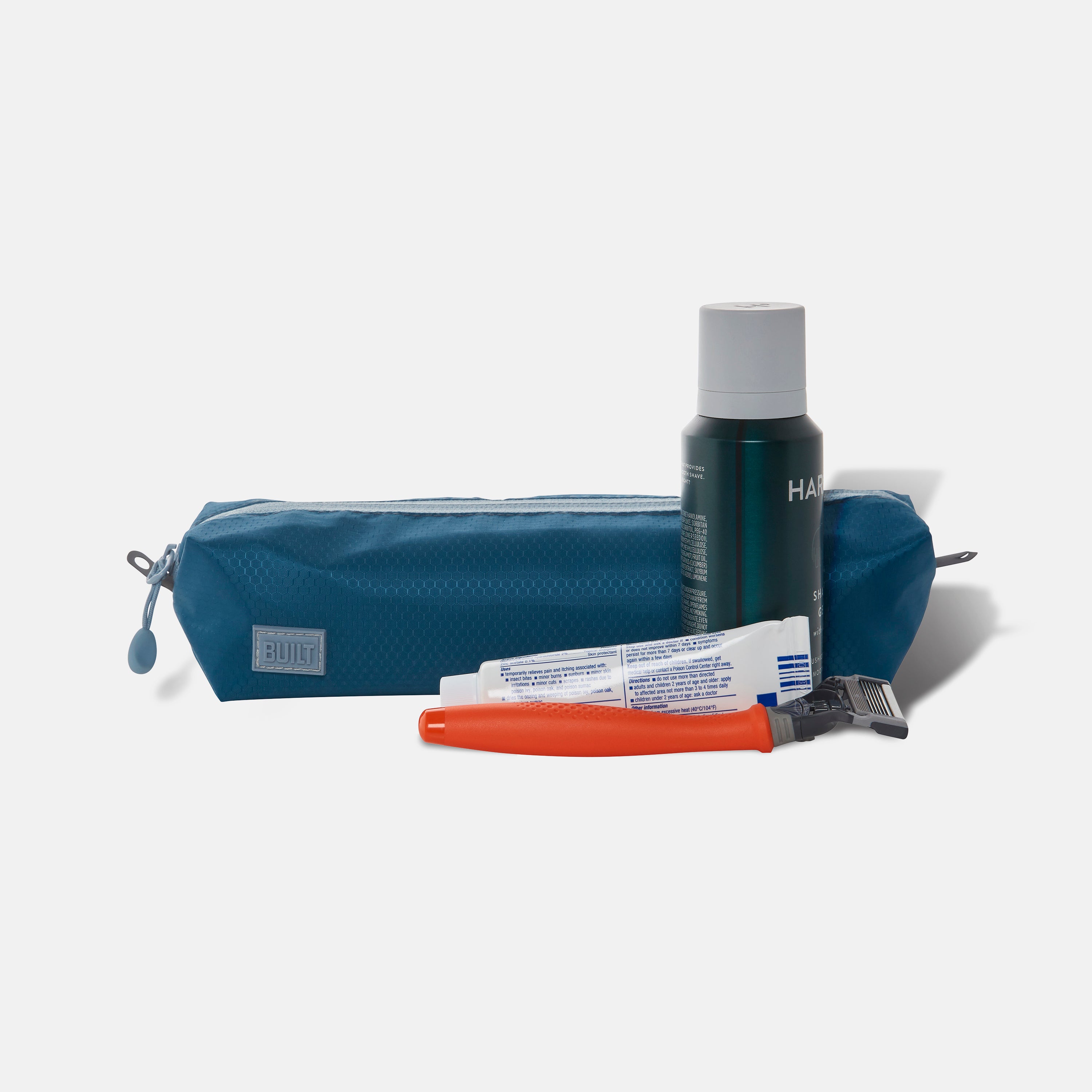 built-toiletry-case-wide-opening-travel-toiletry-bag-with-wipe-clean-tpu-lining image 3