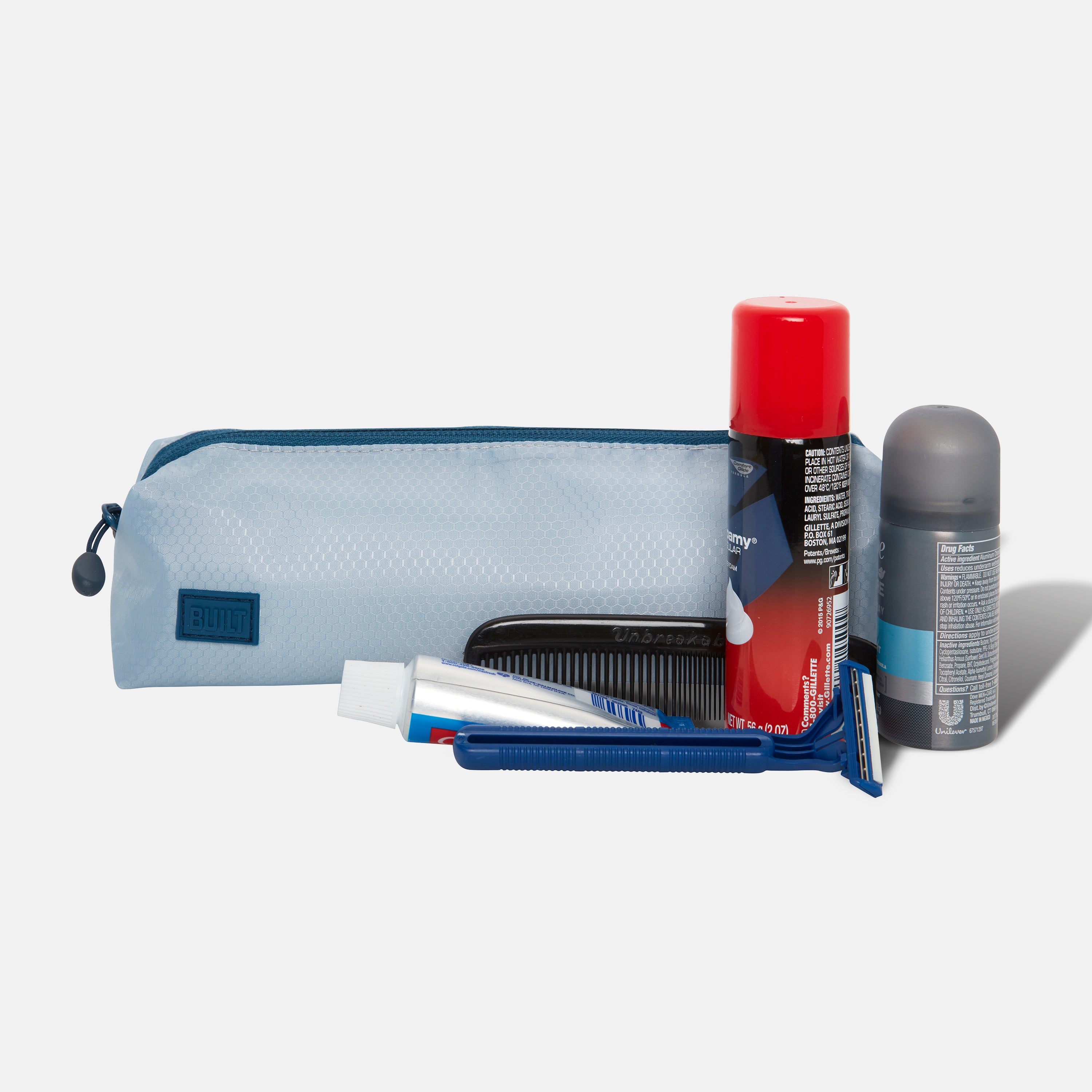 built-toiletry-case-wide-opening-travel-toiletry-bag-with-wipe-clean-tpu-lining image 5