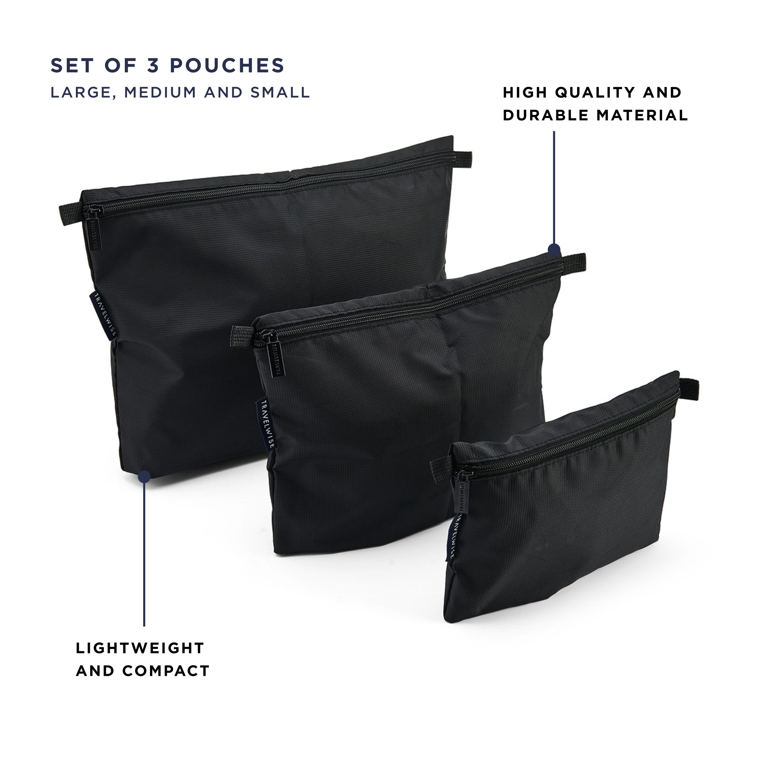 built-travelwise-3-piece-pouch-set-small-medium-large-polyester-travel-organizer image 8