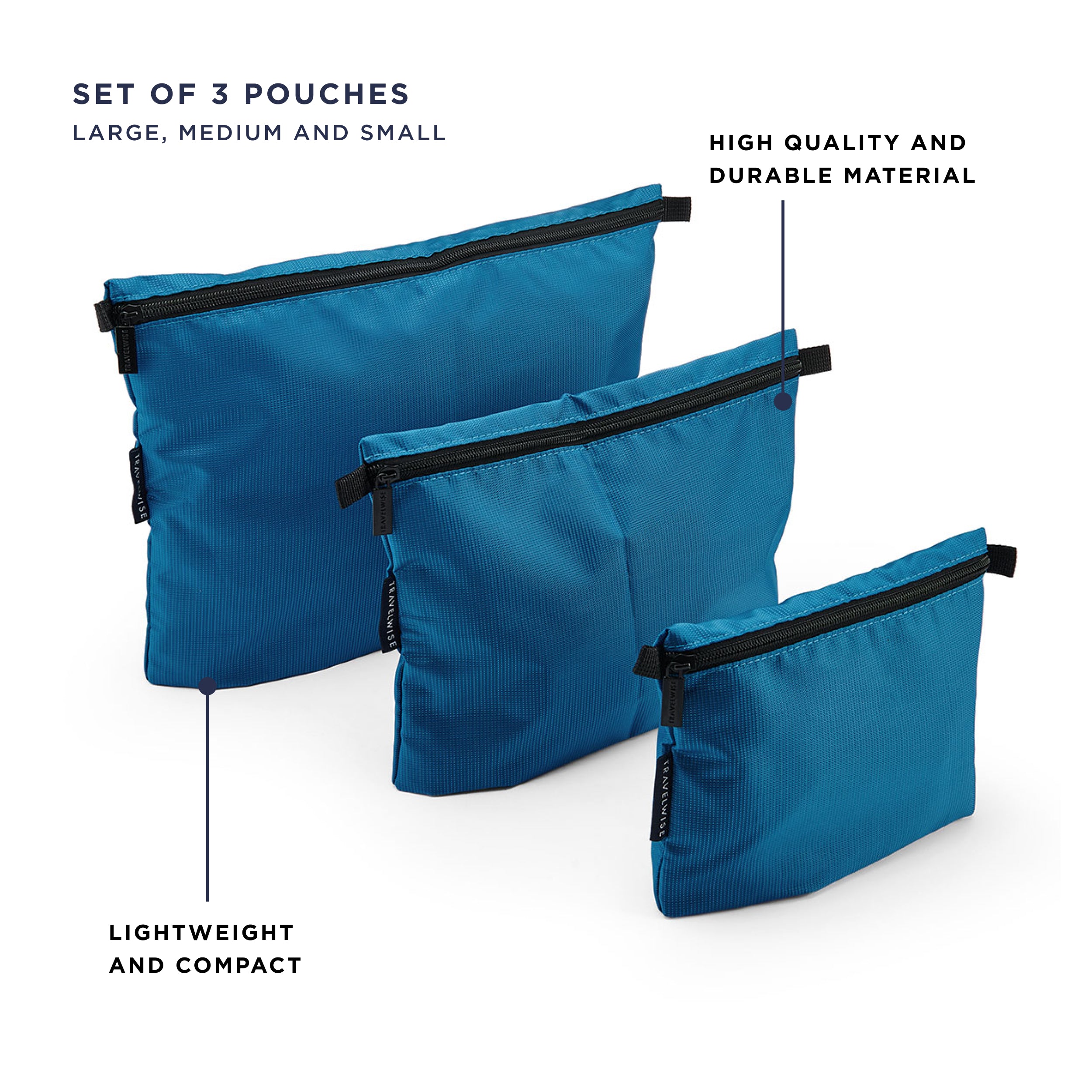 built-travelwise-3-piece-pouch-set-small-medium-large-polyester-travel-organizer image 4