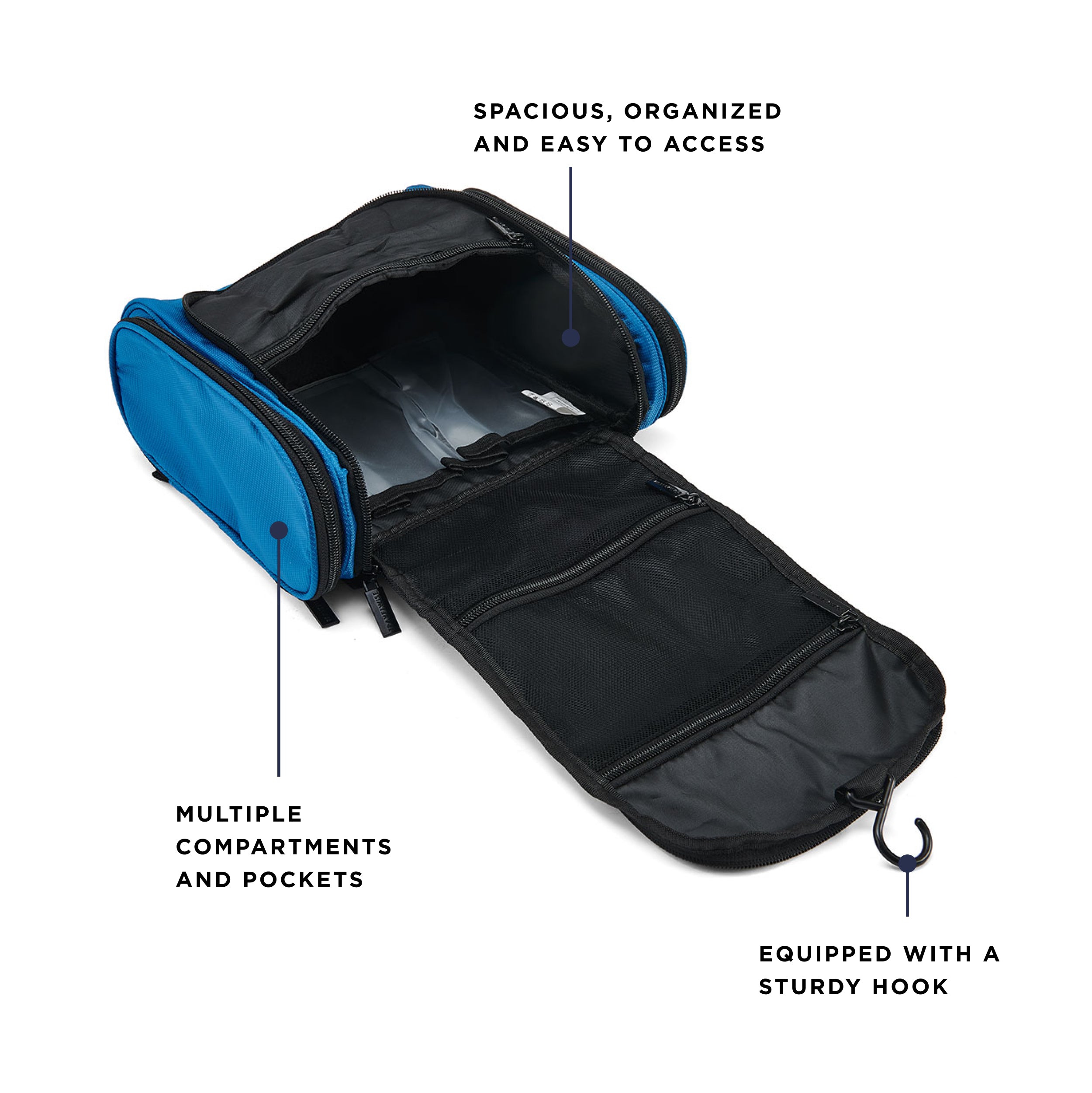 built-travelwise-hanging-toiletry-bag-durable-water-resistant-polyester-organize image 3