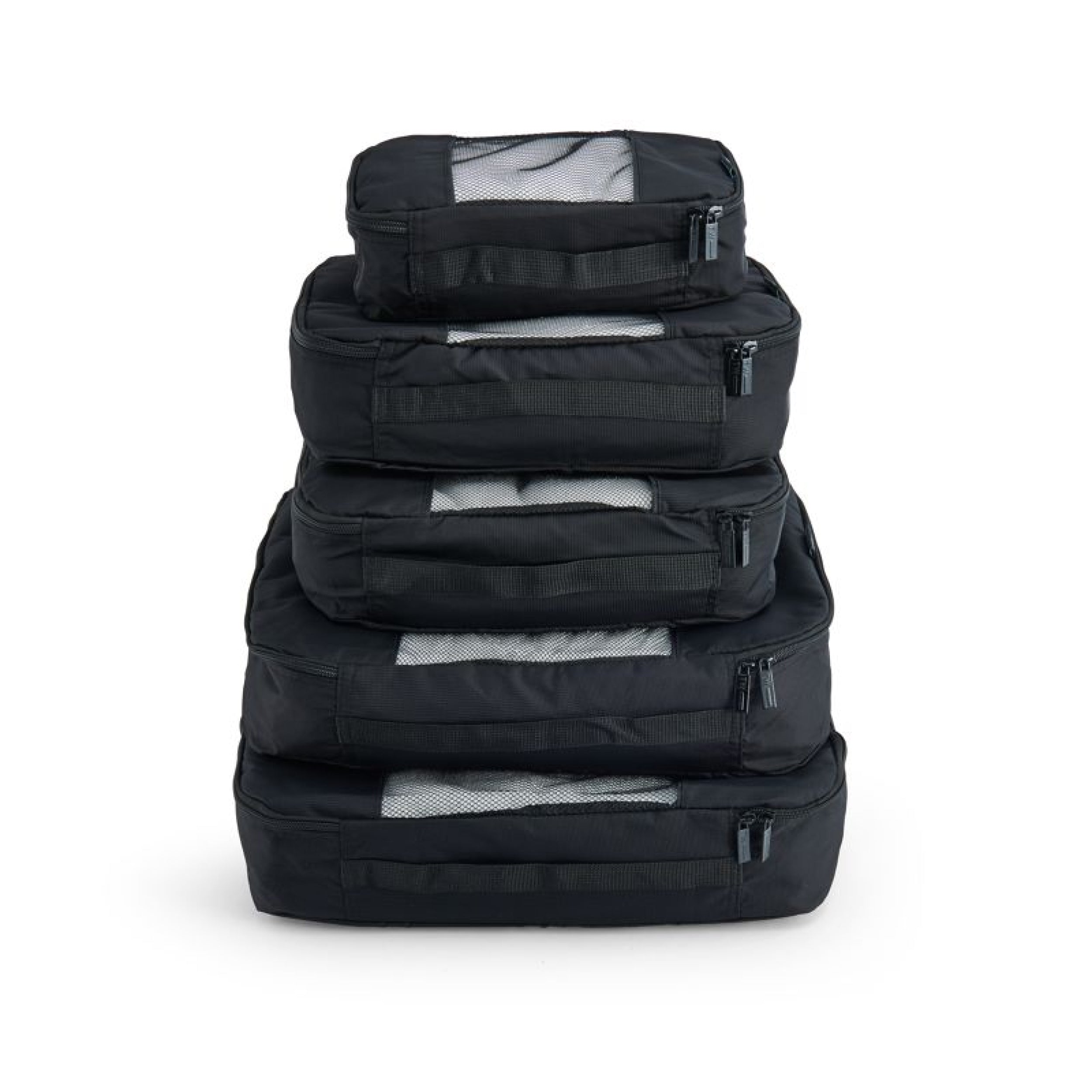 built-travelwise-packing-cubes-5-piece-set-durable-lightweight-nylon-luggage-org image 4