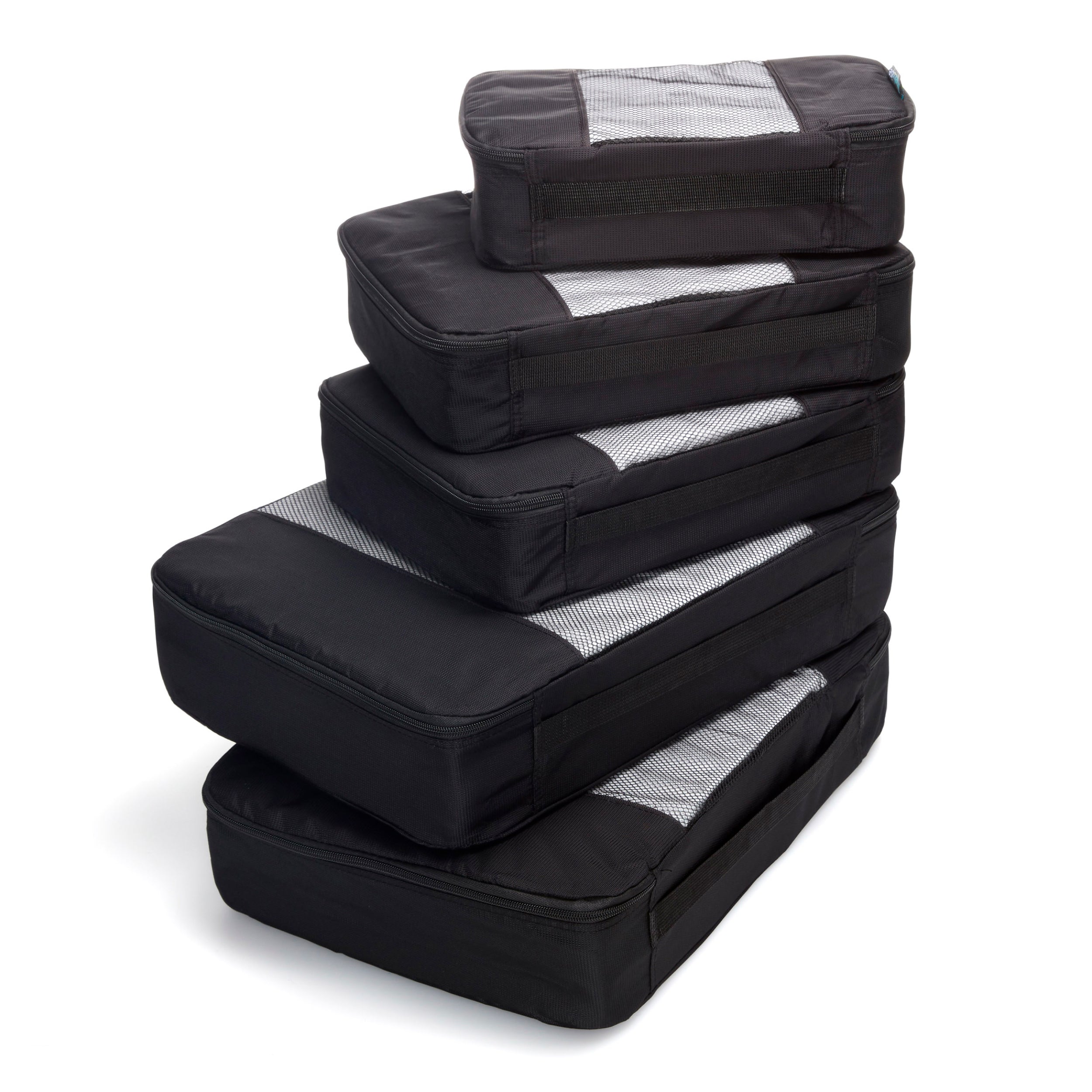 built-travelwise-packing-cubes-5-piece-set-durable-lightweight-nylon-luggage-org image 1