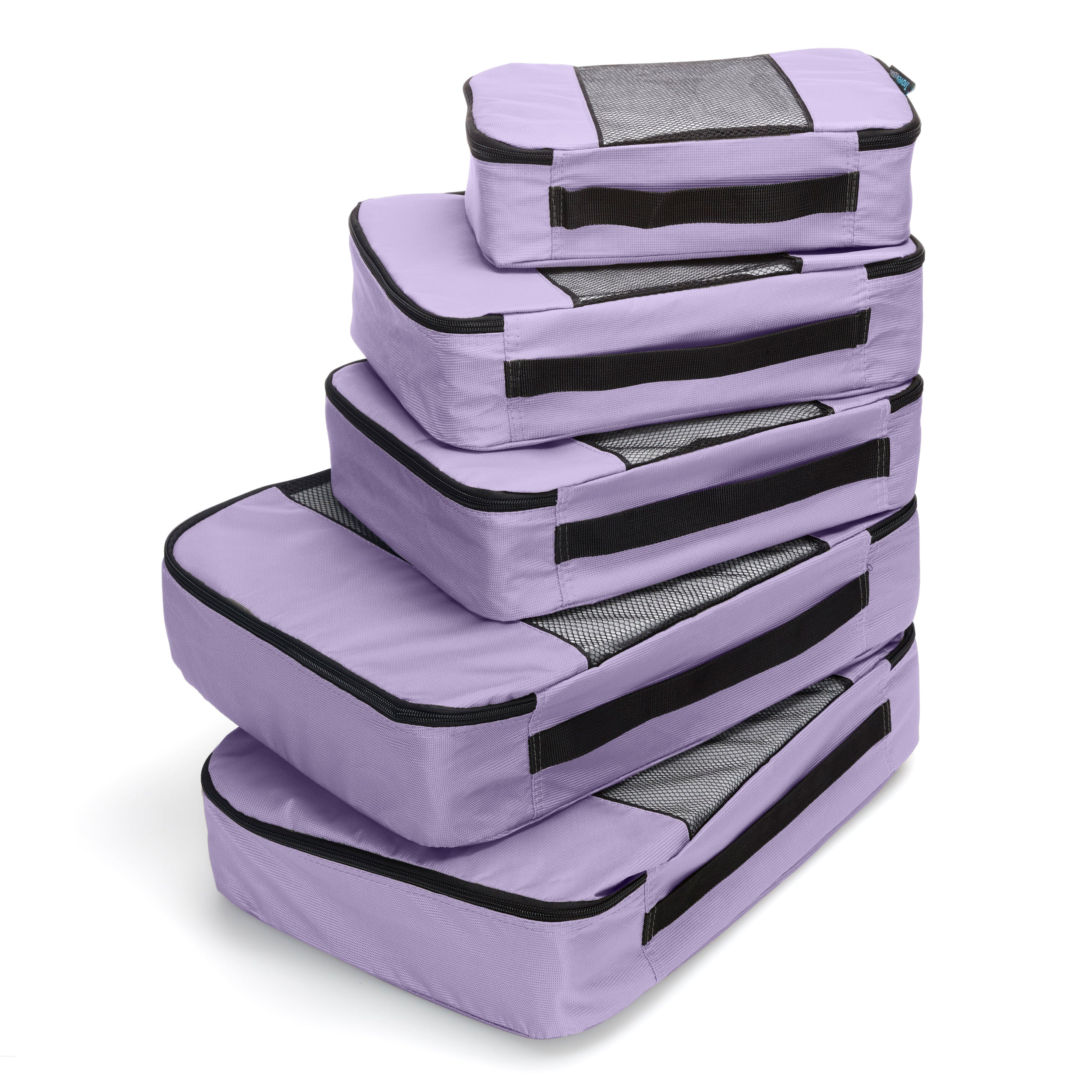 built-travelwise-packing-cubes-5-piece-set-durable-lightweight-nylon-luggage-org image 7