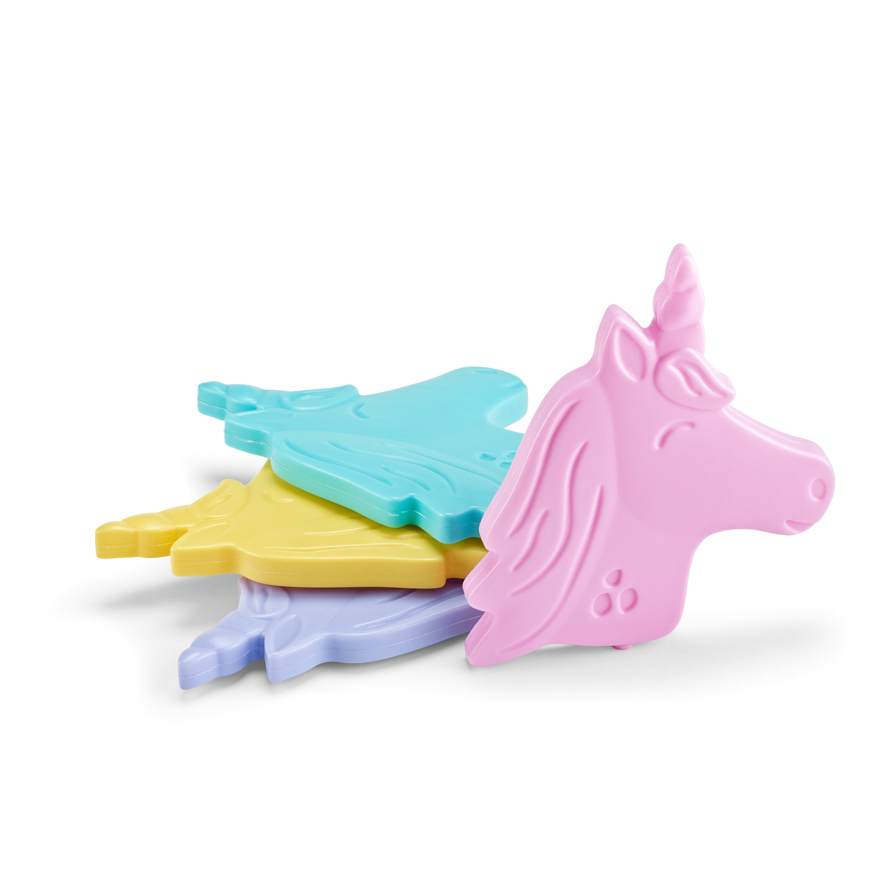 fit-fresh-cool-coolers-kids-shaped-ice-packs-unicorn-slim-0-5-reusable-lunch-box image 2