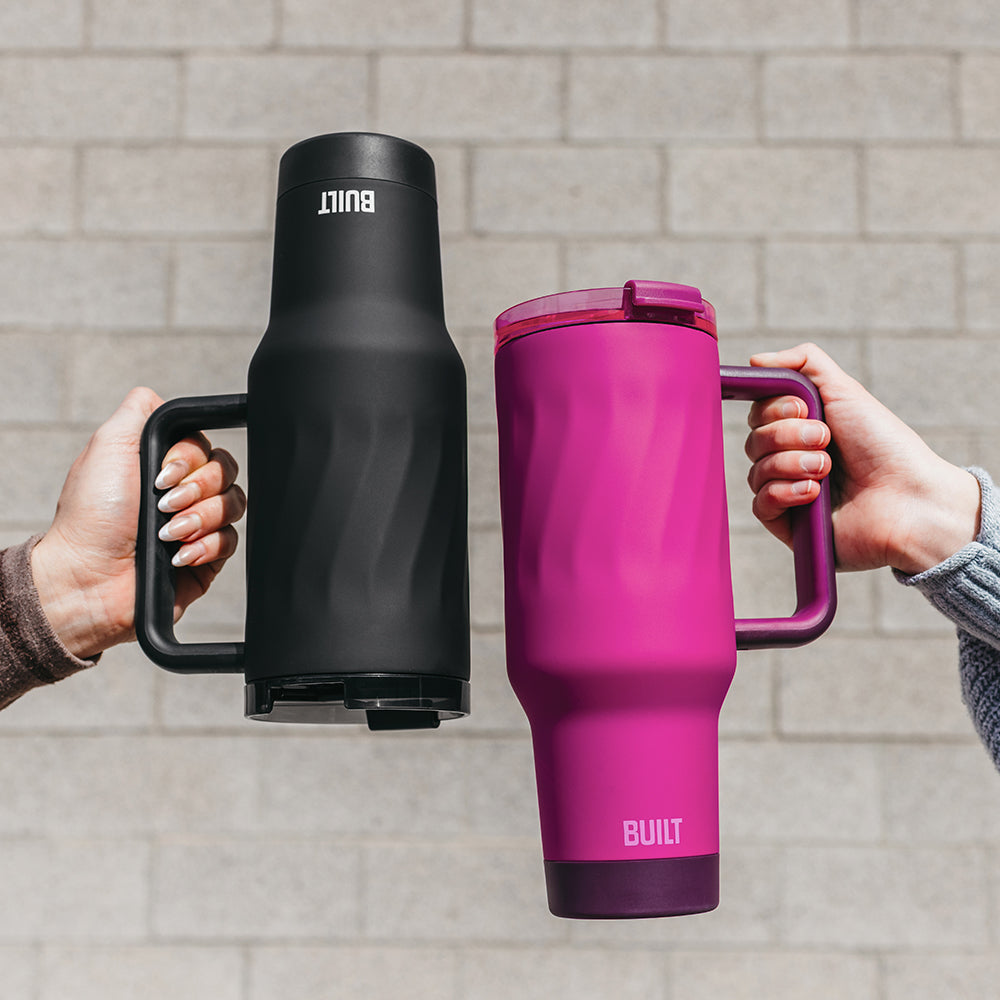 built-40oz-wave-tumbler-double-wall-vacuum-insulated-stainless-steel-with-flip-u image 8