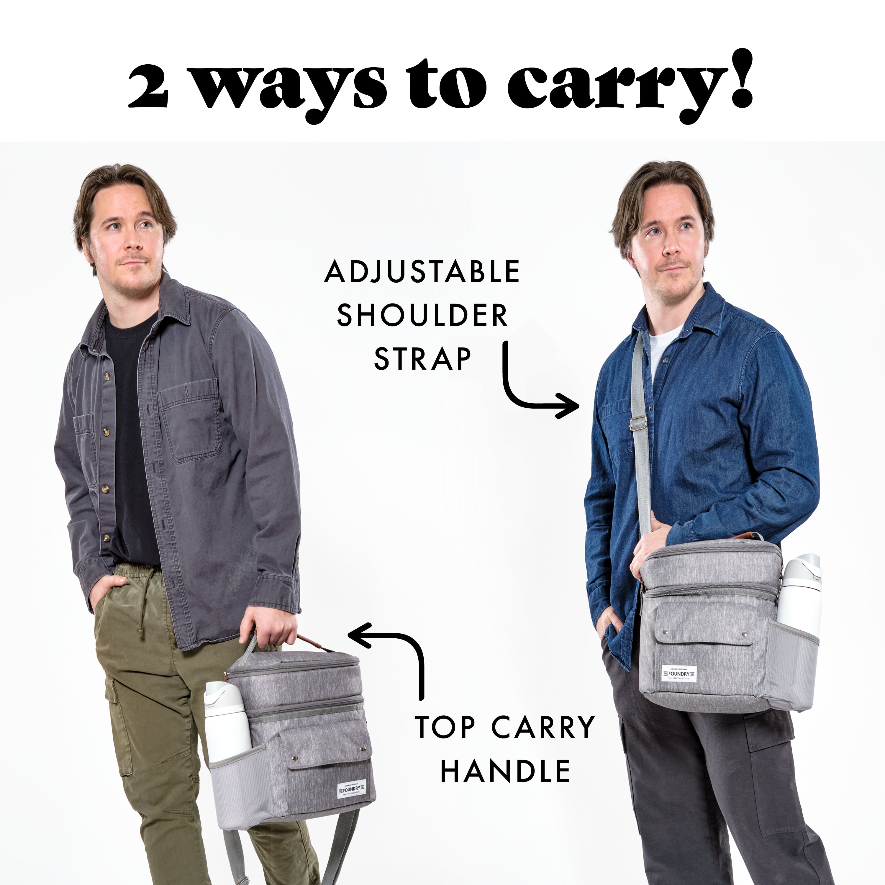 fit-fresh-westminster-dual-compartment-lunch-bag-with-lunch-kit-steel image 6