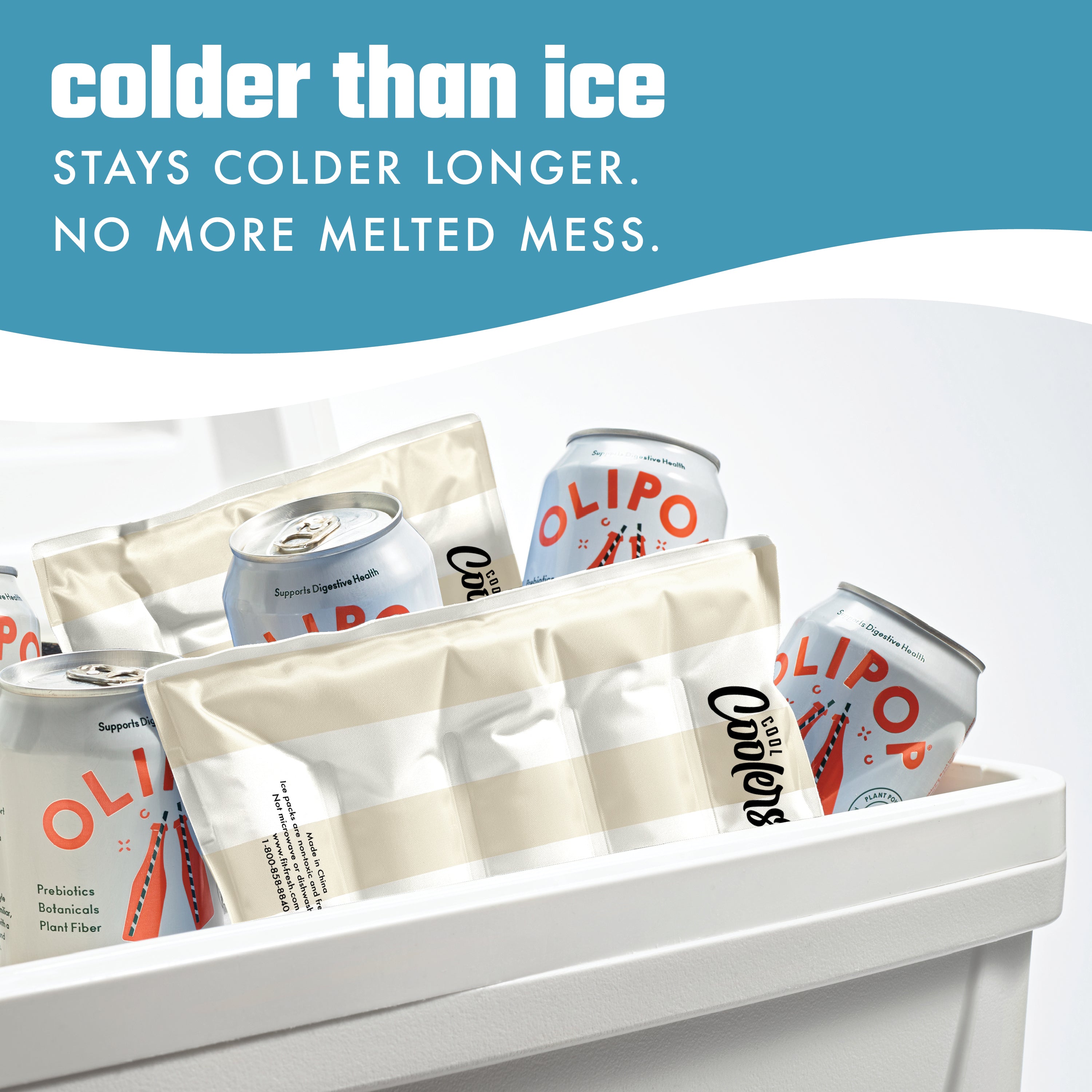 fit-fresh-cool-coolers-xl-soft-ice-packs-2-pack-pina-colada-cabana-stripe-reusab image 3