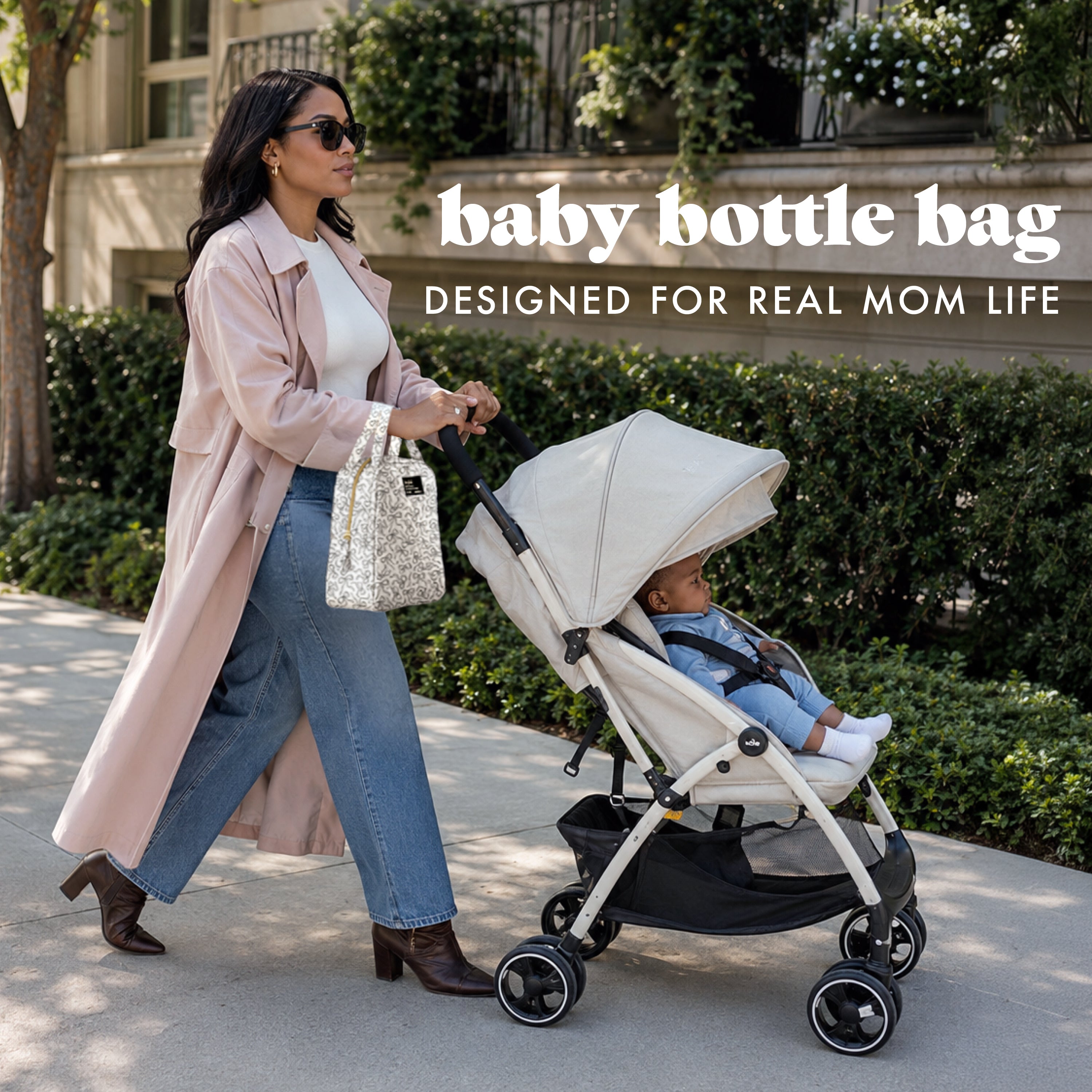 fit-fresh-bottle-beyond-insulated-baby-bottle-cooler-bag-sketched-bows-fits-3-bo image 2