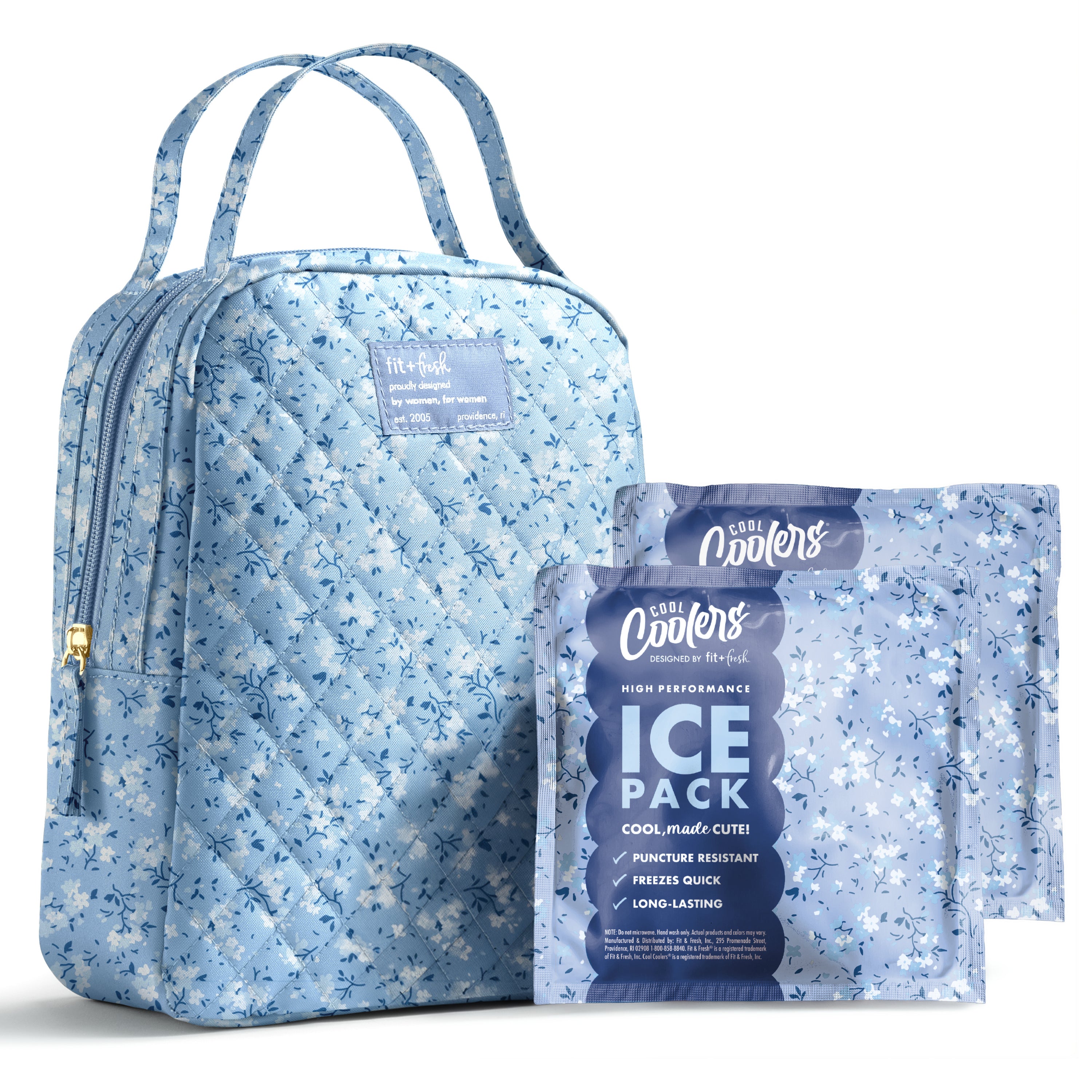 fit-fresh-bottle-beyond-insulated-baby-bottle-cooler-bag-with-2-ice-packs-cornfl image 1