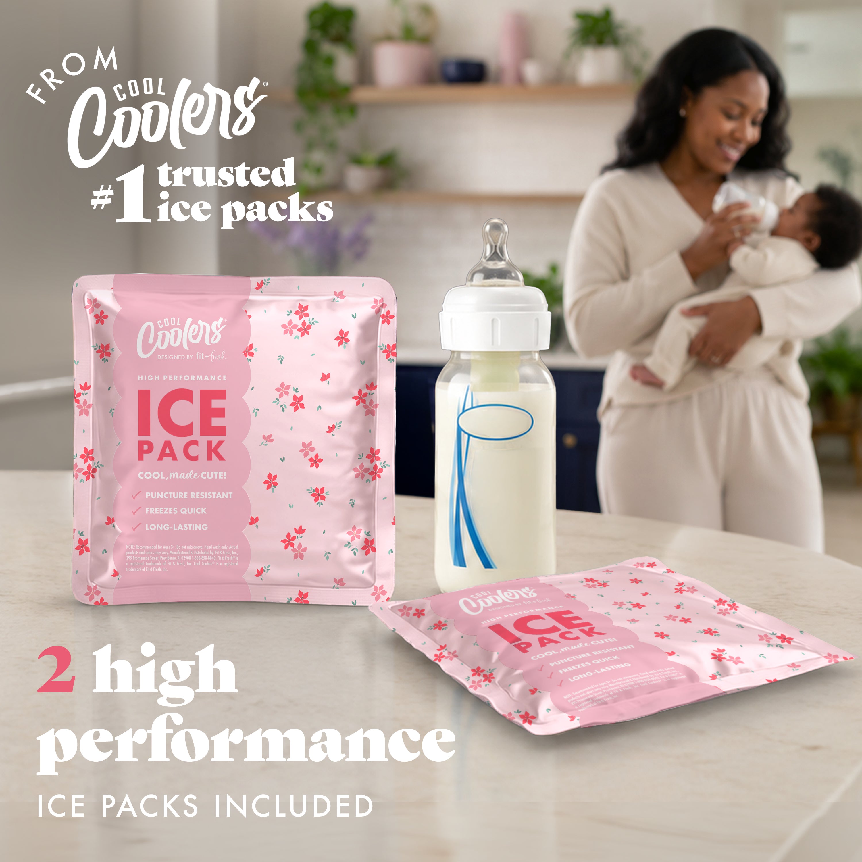 fit-fresh-bottle-beyond-insulated-baby-bottle-cooler-bag-pink-dainty-floral image 4